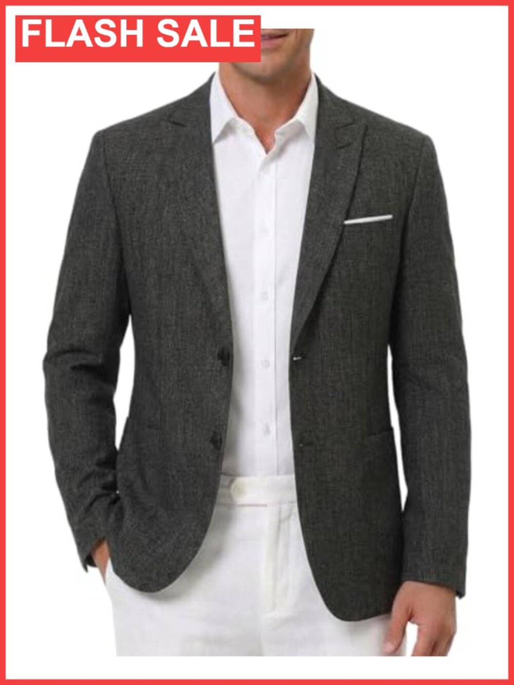 Men's Slim Fit Lightweight Casual Blazer Sport Coat